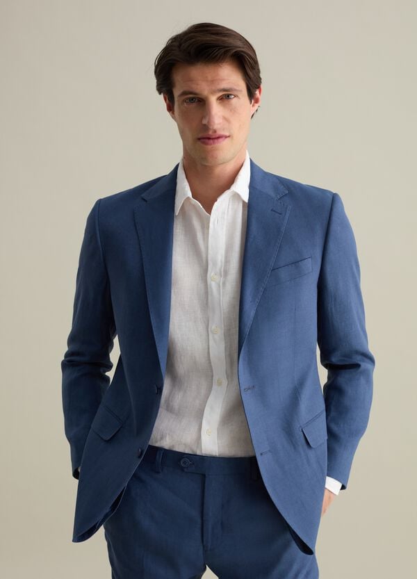 Ovs Blazer monopetto regular fit in lino Contemporary