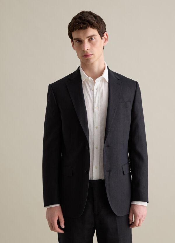 Ovs Blazer monopetto regular fit in lino Contemporary