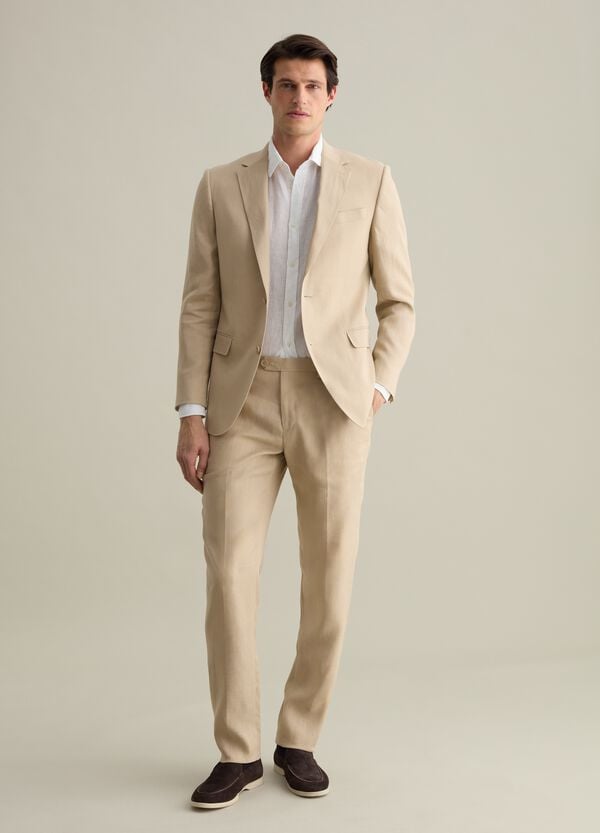 Ovs Blazer monopetto regular fit in lino Contemporary