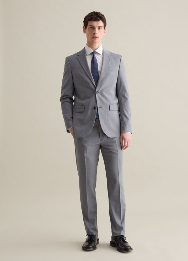 Ovs Blazer Monopetto Regular Fit In Principe Di Galles