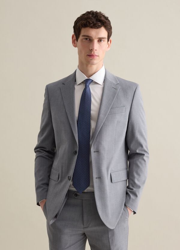 Ovs Blazer monopetto regular fit in principe di Galles
