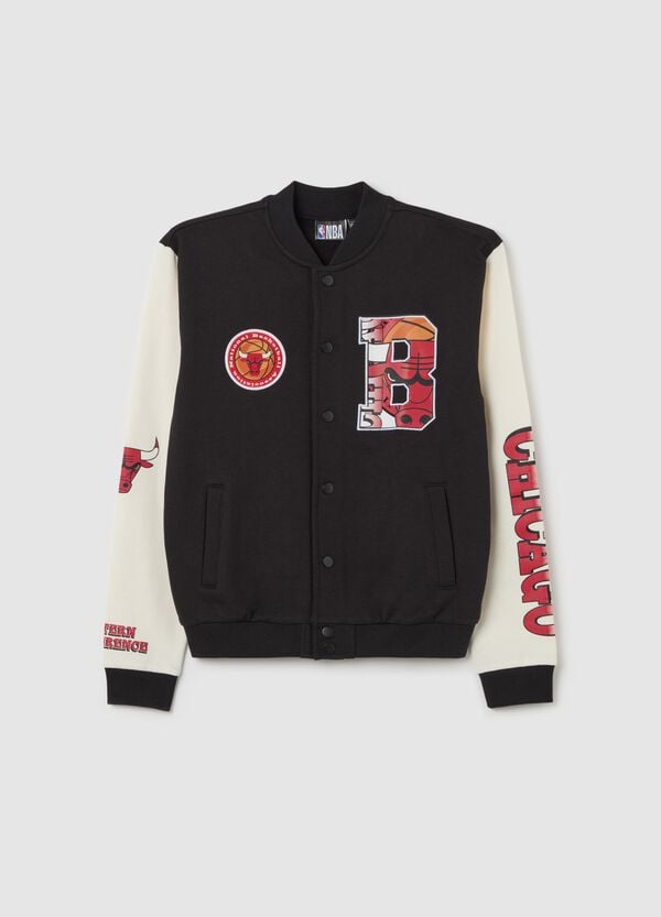 Ovs Bomber varsity patch e stampa NBA Chicago Bulls
