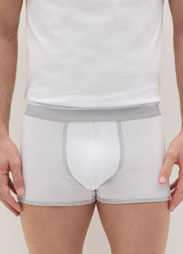 Ovs Boxer In Cotone Stretch Con Dettagli A Contrasto