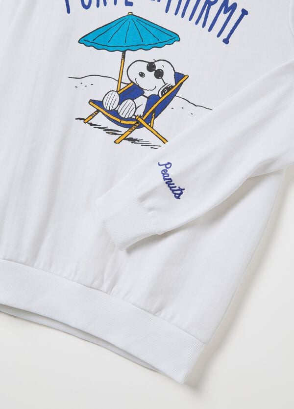 Ovs Felpa In French Terry Con Stampa Snoopy "Forte Dei Marmi"