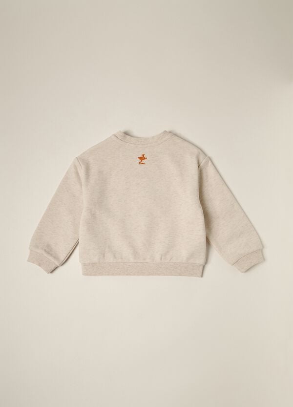 Ovs Felpa In French Terry Di Misto Cotone IANA Neonata