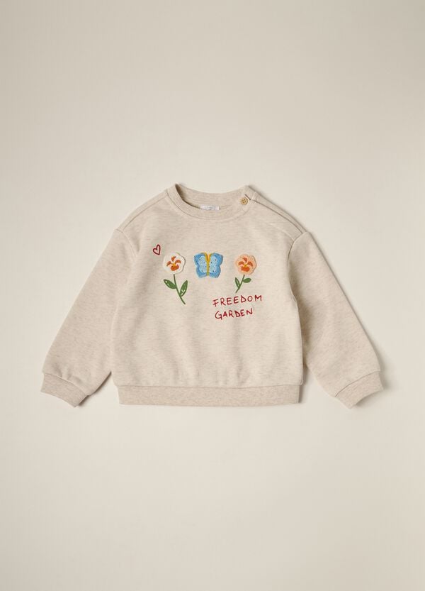 Ovs Felpa in french terry di misto cotone IANA neonata