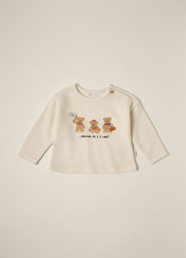 Ovs Felpa in french terry di misto cotone IANA neonato