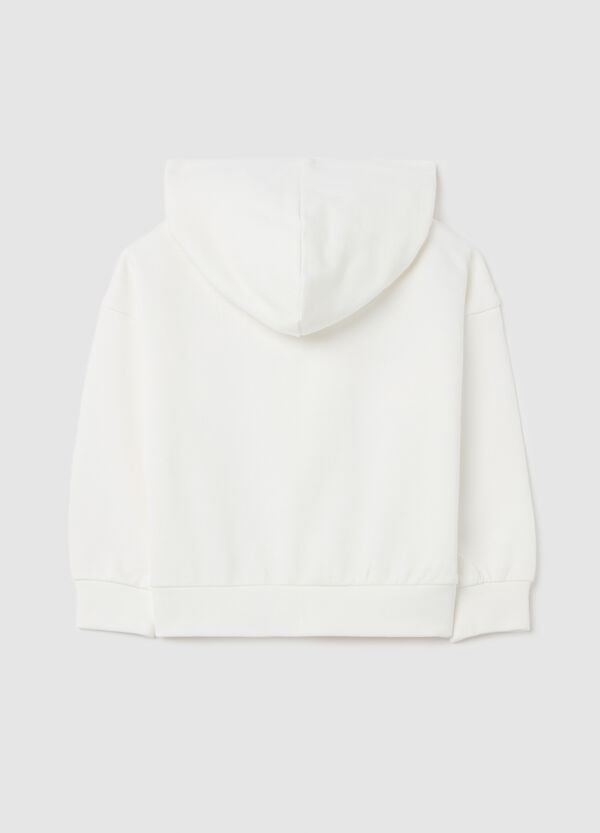 Ovs Full-zip Con Cappuccio E Applicazione Farfalle In Tulle
