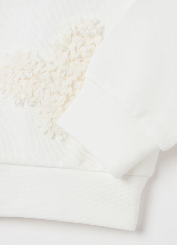 Ovs Full-zip Con Cappuccio E Applicazione Farfalle In Tulle
