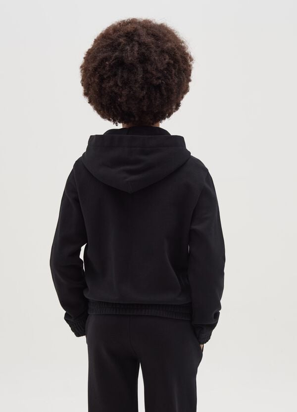 Ovs Full-zip Essential In French Terry Con Cappuccio