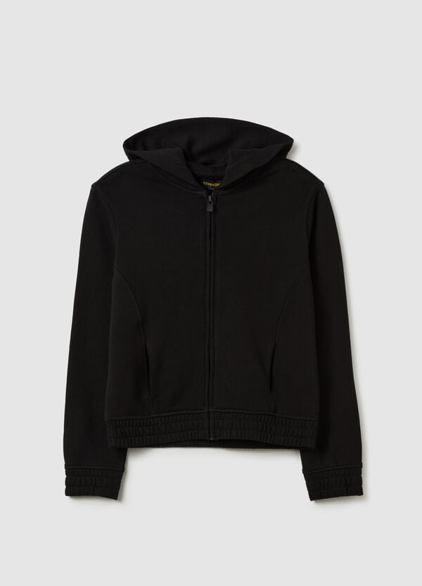 Ovs Full-zip Essential In French Terry Con Cappuccio
