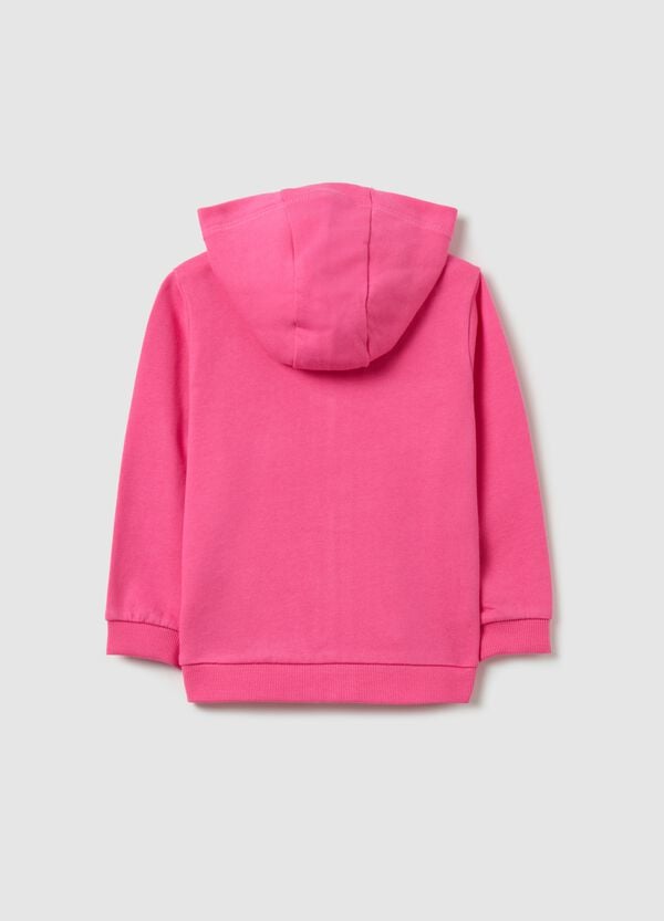 Ovs Full-zip In French Terry Con Cappuccio E Strass