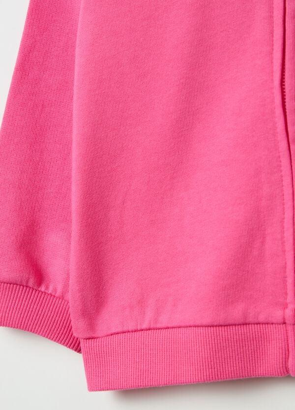 Ovs Full-zip In French Terry Con Cappuccio E Strass