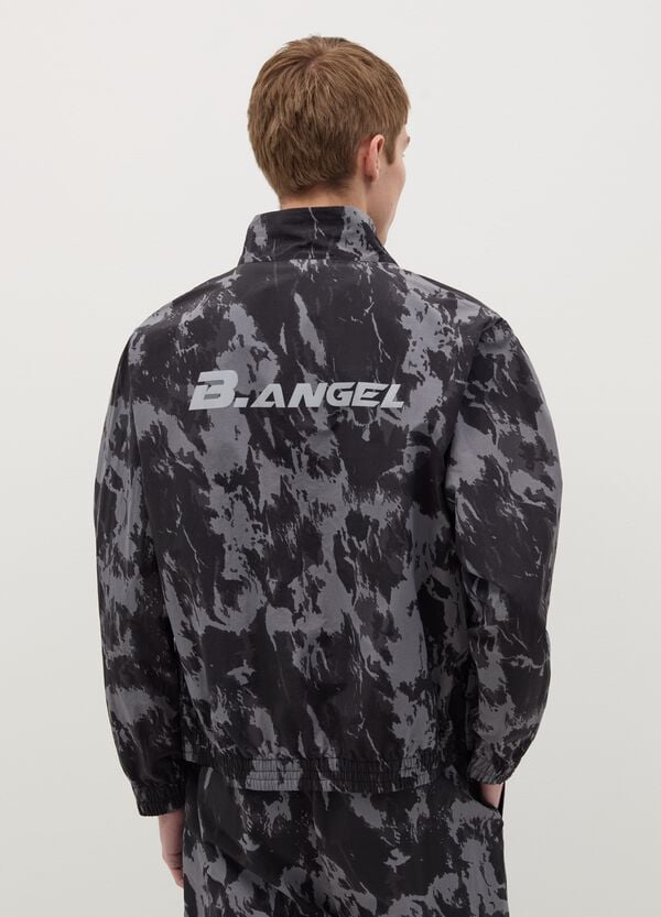 Ovs Full-zip Tie Dye Con Stampa B.ANGEL X MARE FUORI