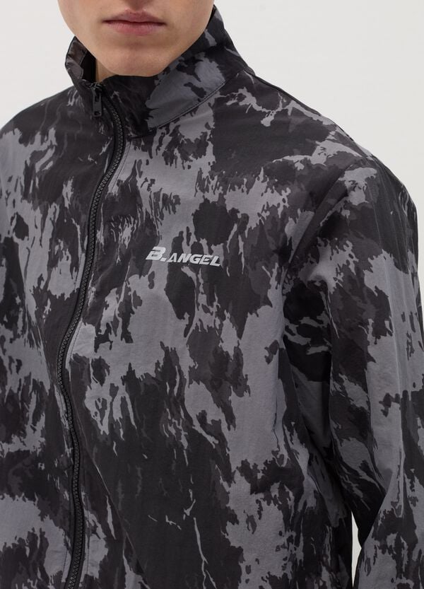 Ovs Full-zip Tie Dye Con Stampa B.ANGEL X MARE FUORI