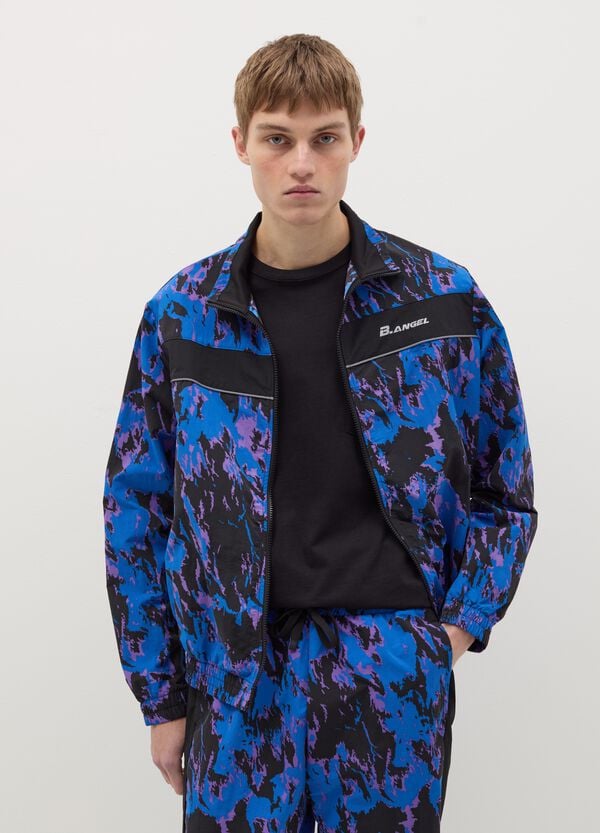 Ovs Full-zip Tie Dye con stampa B.ANGEL X MARE FUORI