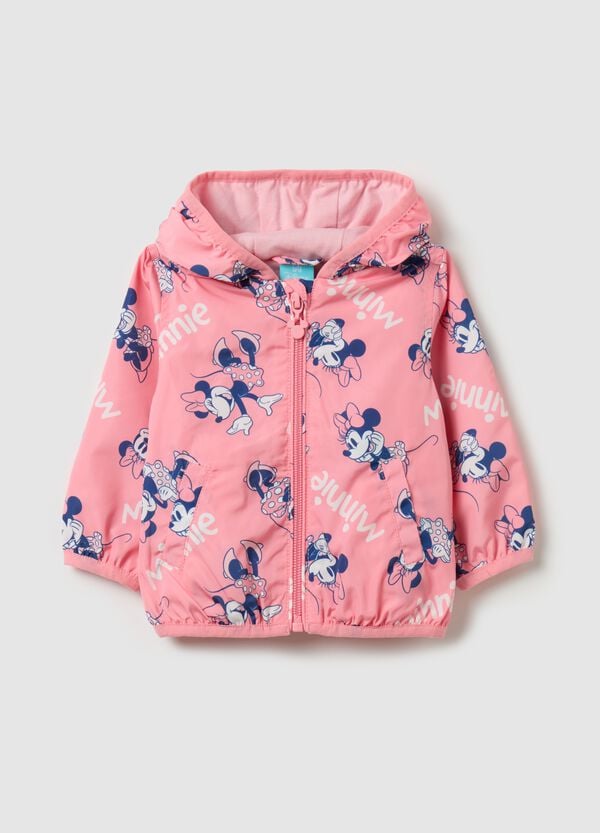 Ovs Giacca impermeabile con cappuccio stampa Minnie