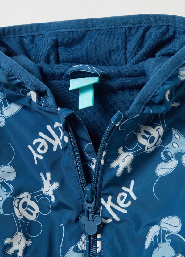 Ovs Giacca Impermeabile Con Cappuccio Stampa Topolino