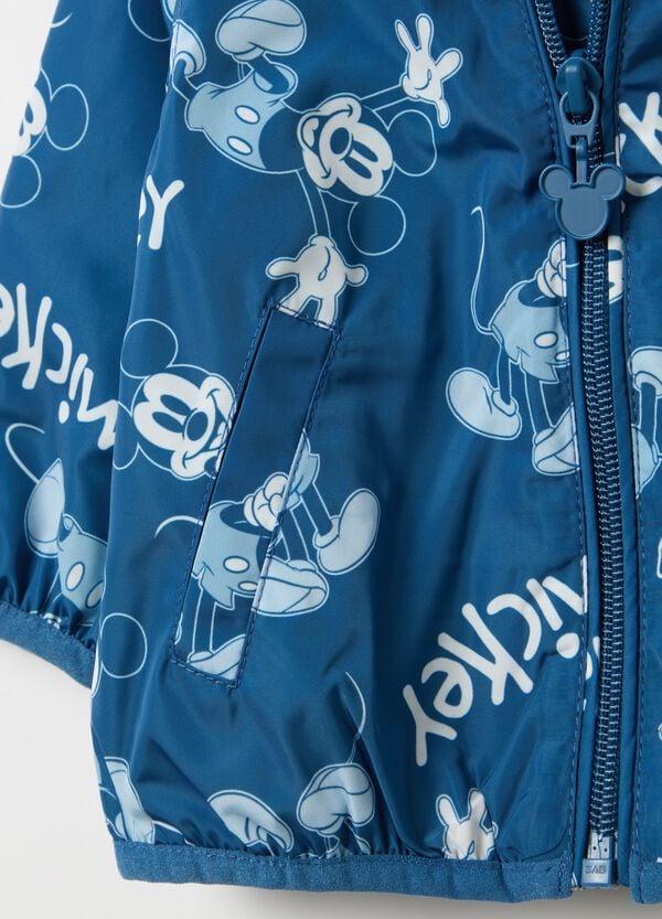 Ovs Giacca Impermeabile Con Cappuccio Stampa Topolino