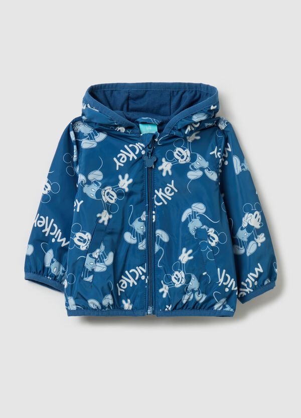Ovs Giacca impermeabile con cappuccio stampa Topolino