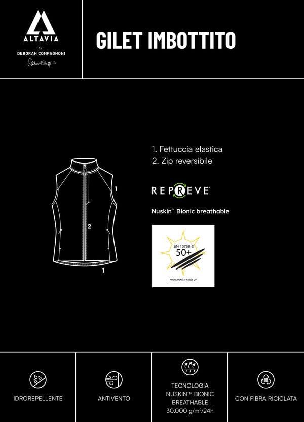 Ovs Gilet Imbottito ALTAVIA WITH DEBORAH COMPAGNONI