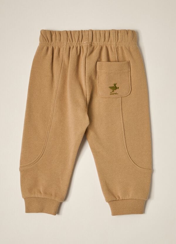 Ovs Jogger In French Terry Di Puro Cotone IANA Neonato