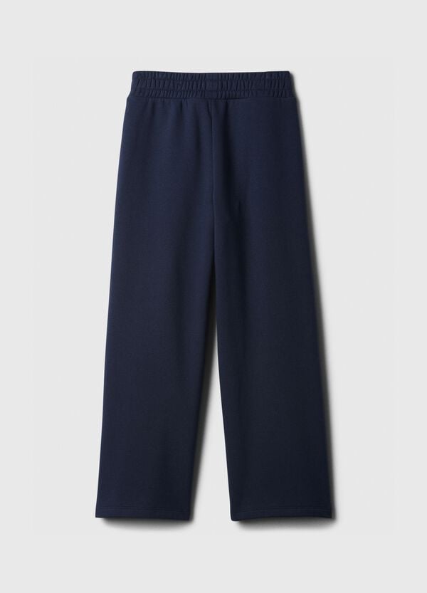 Ovs Joggers A Gamba Larga Con Stampa Logo E Arcobaleno