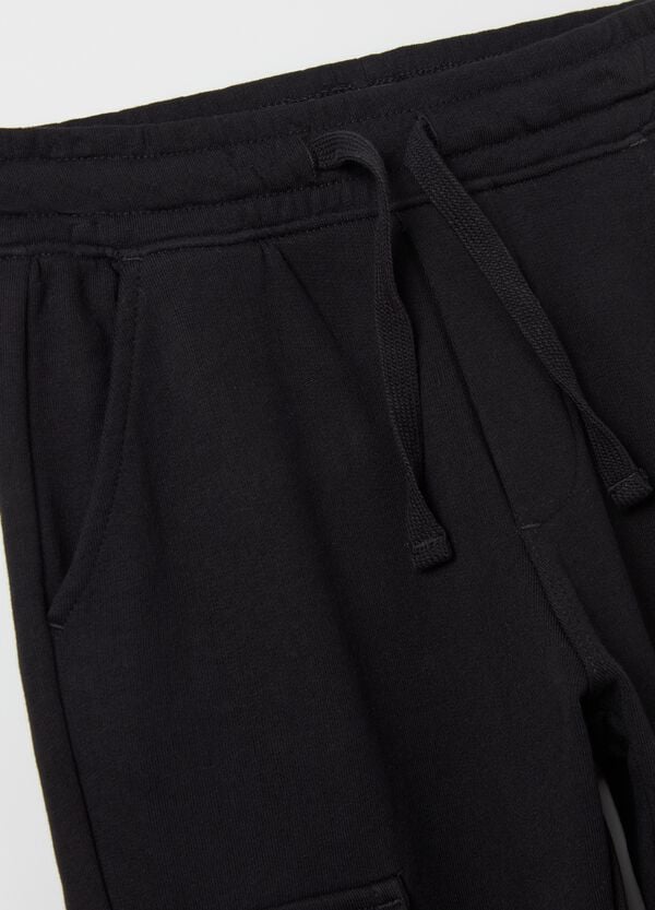 Ovs Joggers Cargo Con Coulisse E Stampa Mostriciattolo