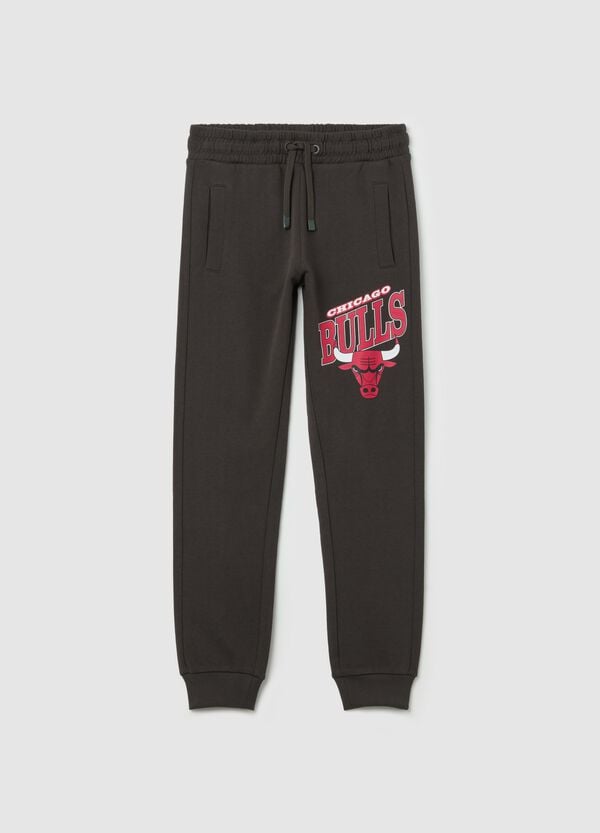 Ovs Joggers con coulisse e stampa NBA Chicago Bulls