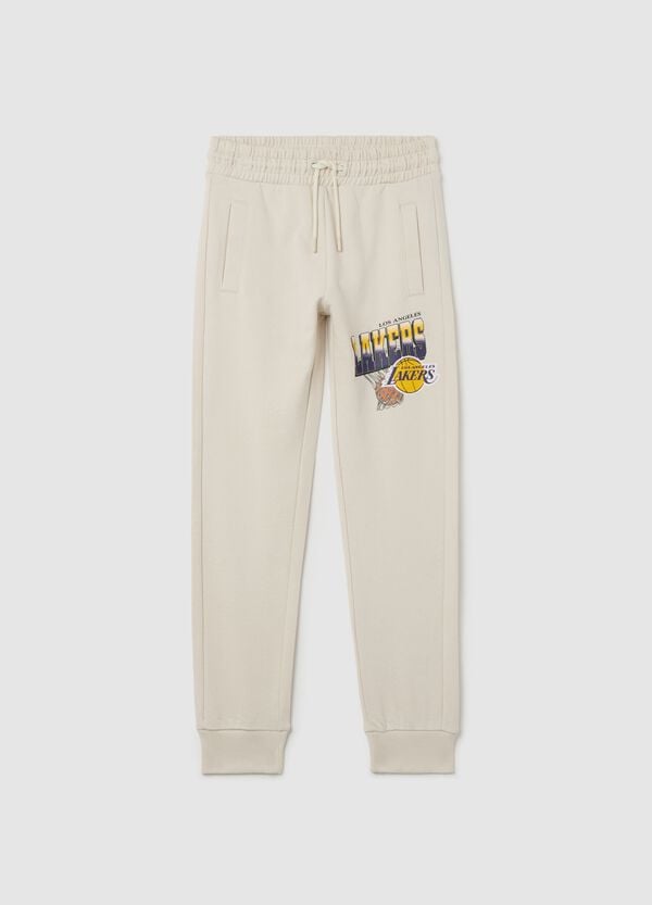 Ovs Joggers con coulisse e stampa NBA Los Angeles Lakers