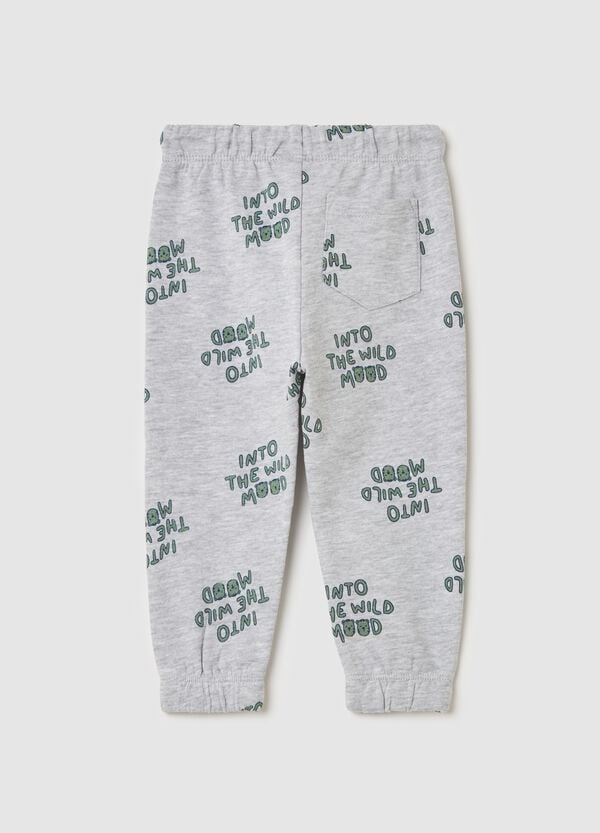 Ovs Joggers Con Profili Elasticati Stampa "Into The Wild Mood"