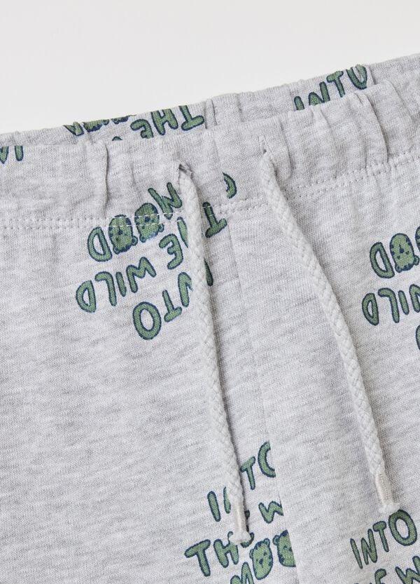 Ovs Joggers Con Profili Elasticati Stampa "Into The Wild Mood"