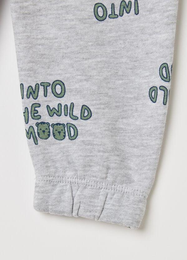 Ovs Joggers Con Profili Elasticati Stampa "Into The Wild Mood"