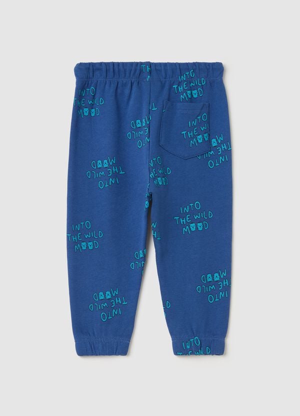Ovs Joggers Con Profili Elasticati Stampa "Into The Wild Mood"