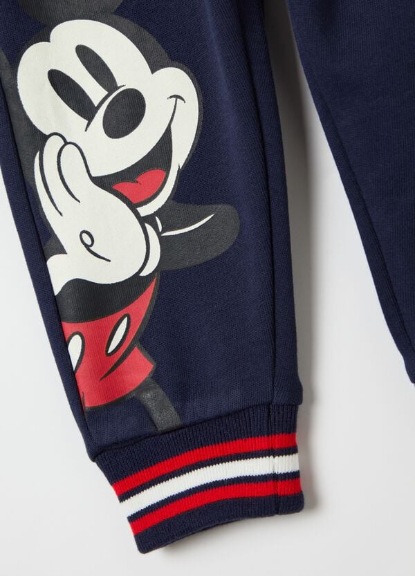 Ovs Joggers In Cotone Con Coulisse E Stampa Topolino