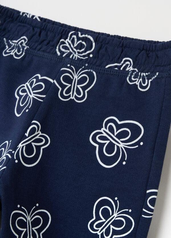 Ovs Joggers In Cotone Con Profili Elasticati E Stampa