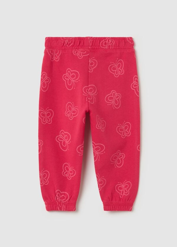 Ovs Joggers In Cotone Con Profili Elasticati E Stampa