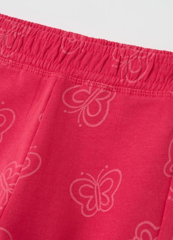 Ovs Joggers In Cotone Con Profili Elasticati E Stampa