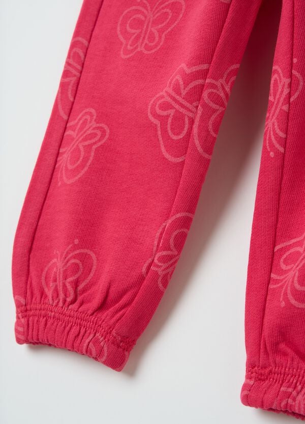 Ovs Joggers In Cotone Con Profili Elasticati E Stampa