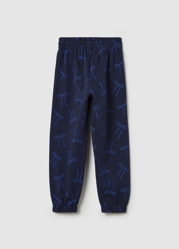 Ovs Joggers In Cotone Con Profili Elasticati E Stampa