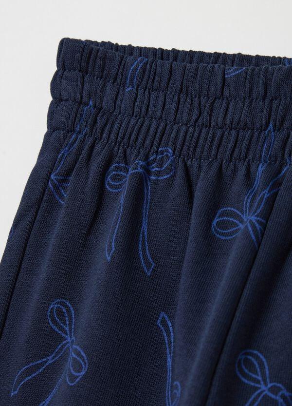 Ovs Joggers In Cotone Con Profili Elasticati E Stampa