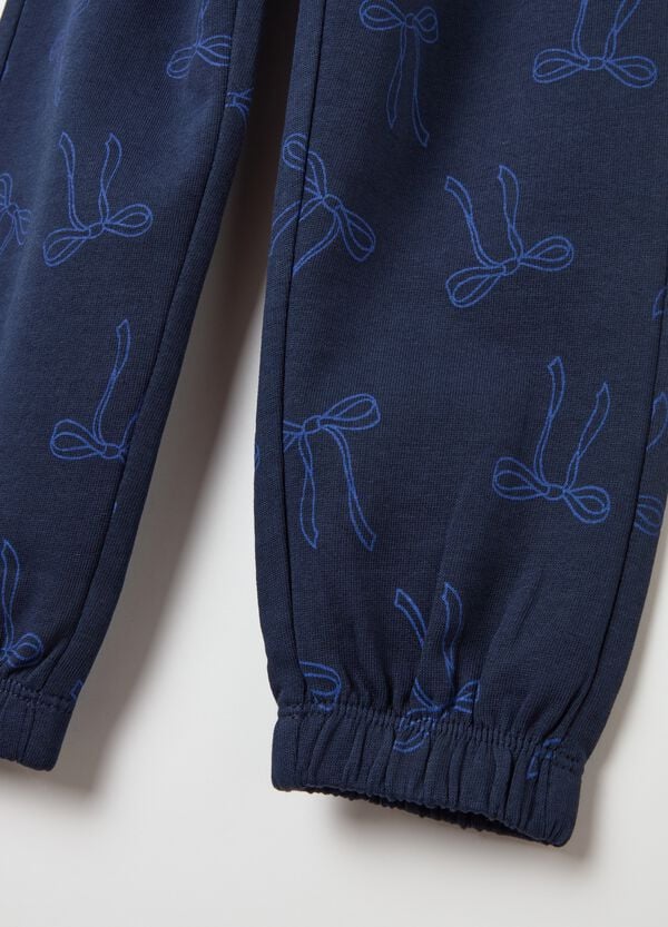 Ovs Joggers In Cotone Con Profili Elasticati E Stampa