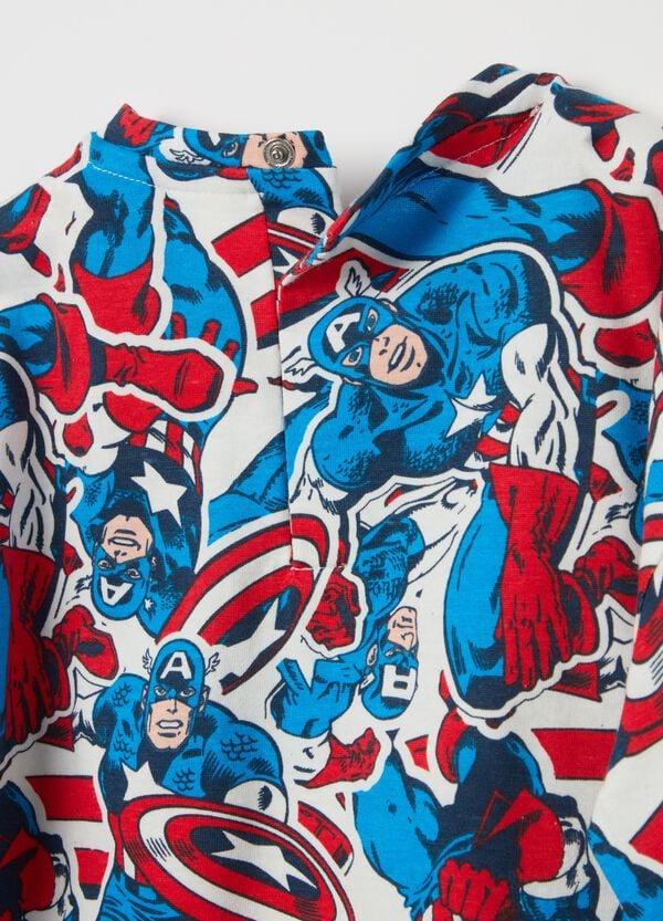 Ovs Jogging Set In Cotone Con Stampa Captain America