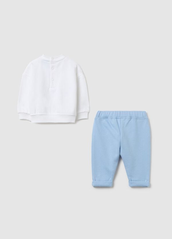 Ovs Jogging Set In Cotone Con Stampa Rolly E Tamburino