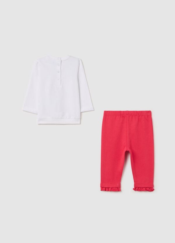 Ovs Jogging Set In Cotone Stampa "This Is My Happy Place"
