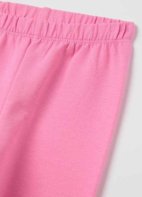 Ovs Jogging Set In Cotone Stretch Con Stampa Farfalle