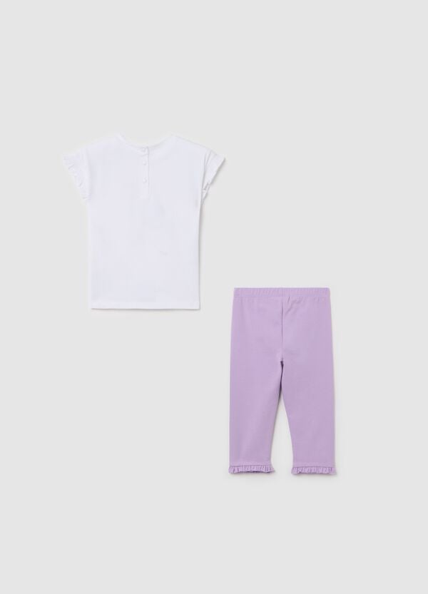 Ovs Jogging Set In Cotone Stretch Minnie E Topolino