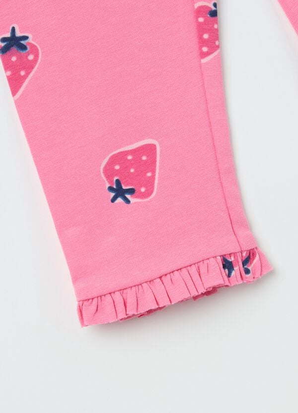 Ovs Jogging Set In Cotone Stretch Stampa Minnie E Paperina