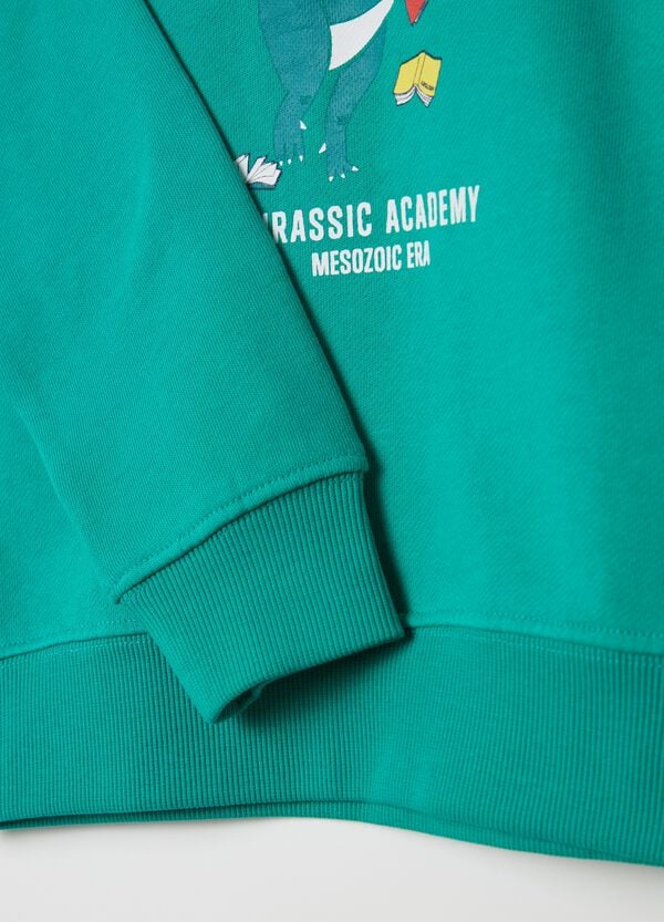 Ovs Jogging Set In Felpa Con Stampa "Jurassic Academy"