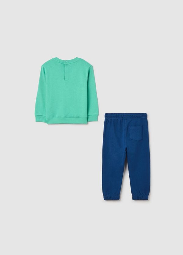 Ovs Jogging Set In French Terry Stampa Animali Della Savana